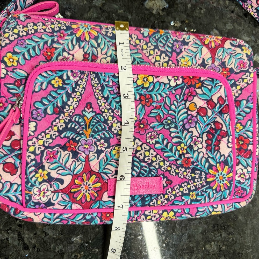 NWOT Vera Bradley Little Hipster Crossbody Bag Women’s Pink Floral Crossbody Bag - Picture 11 of 11